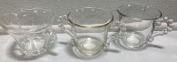 Glass Pitcher, Assorted Drinking and Dessert Glassware - 6
