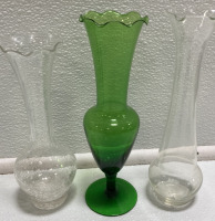 Assorted Vases and Decorative Glassware - 12