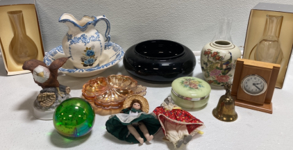 Assorted Knick Knacks and Vases