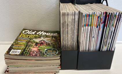 Large Collection of “This Old House” Magazines