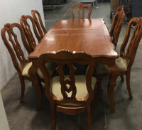 Beautiul Kitchen Table With (8) Dining Chairs - 2