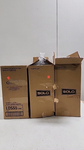 (3) Boxes of 1000 Lids