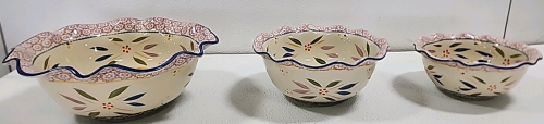 Set of (3) Decorative Bowls