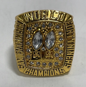 (1) 1984 NFL San Francisco Forty Niners World Champions Men&rsquo;s Ring Named For Joe Montana