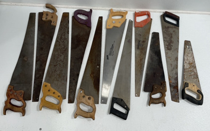 (11) Large Hand Saws