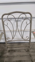 (4) Outdoor Metal Patio Chairs - 2
