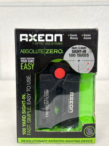 Axeon Absolute Zero 100 Yard Sight-In