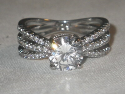 925 Engagement Ring Size 8