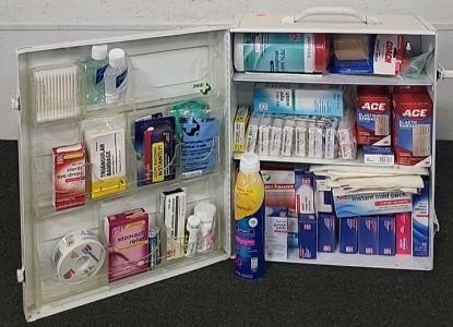 Complete Wall Hanging First Aid Kit