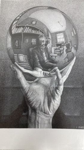 Hand With Reflecting Sphere