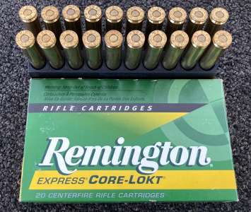 (20) Rnds. Remington 25-06 Rem Core-Lokt Ammo