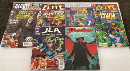 DC Justice League Comics And The Shadow