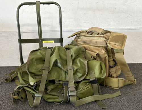 Military Style Backpack and Hiking Pack with Frame