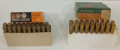 (20) Frontier Cartridges Hornady Super Shock 30-06 150gr Ammunition Cartridges (18) Remington 30-06 Springfield 150gr Ammunition Cartridges