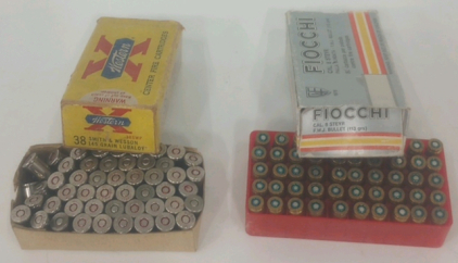 (50) Fiocchi 8MM Steyr Ammunition Cartridges (50) .38 S&W 145 GR Ammunition Cartridges