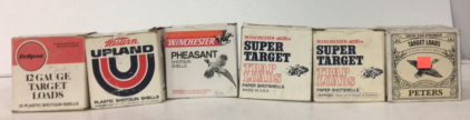 Eclipse 12 Gauge Target Loads-Mestern Upland 12 Gauge Plastic Shot Gun Shells-Winchester 12 Gauge Pheasant Shot Gun Shells-(2) Winchester Super Target 12 Gauge Trap Loads-Peters 12 Gauge Target Loads