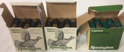 (2) Remington Heavy Game Load 12 Gauge -Remington Express Long Range 12 Gauge