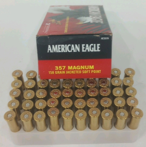 (50) American Eagle .357 Magnum Ammunition Cartridges