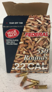 Federal 550 Round .22 Cal Long Rifle