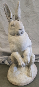 Cement Rabbit Statue
