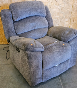 Working Electric Recliner/Glider w/ Headrest Lift