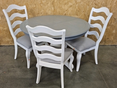 48" Wood Dining Set