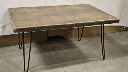 Solid Wood Top Coffee Table 36x24x17