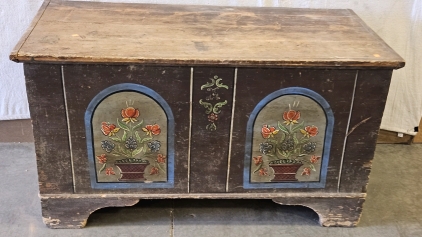 Antique Storage/ Toy Box 52x25x29