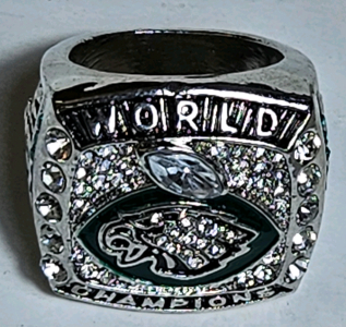 2017 Philadelphia Eagles Super Bowl Ring - Named to Carson Wentz