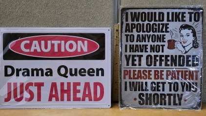 New Metal Signs