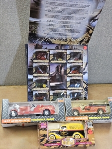 Unopened Tractor & Fire Truck Models/ Toys