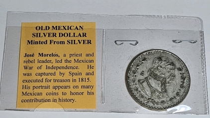 Mexican Silver Dollar