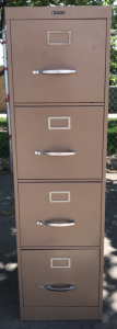 4-Drawer Metal Filing Cabinet