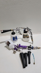 (3) Auto Cleaning Sprayers & Accessories