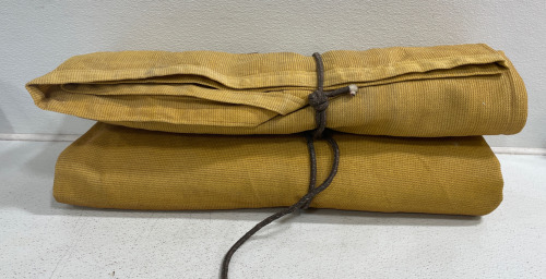 (2) Large Yellow Tarps (10’ x 10’)