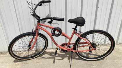 26” Peach Painted Bicycle