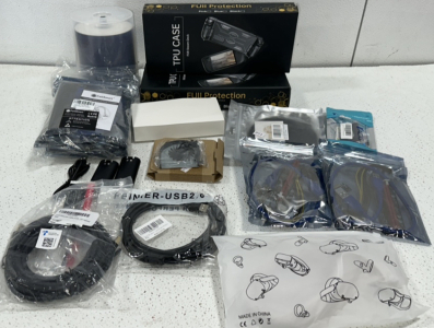 CPU Cooling Fan, USB Cables, PCI-E Riser