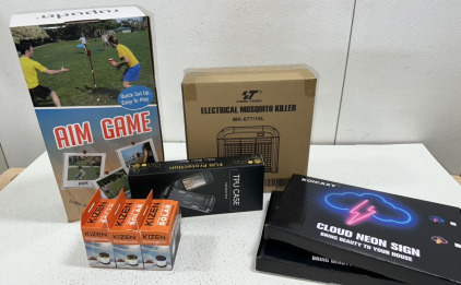 Aim Game, Electric Mosquito Killer, Solar Lamp