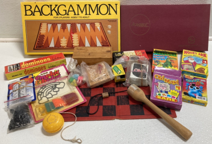 Assorted Family and Kid Games and Activities