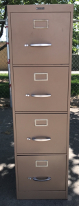 4-Drawer Metal Filing Cabinet