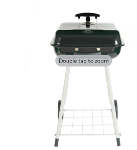 New Backyard Grill Brand 17.5” Square Grill