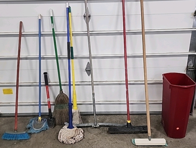 Assortment of Cleaning Supplies