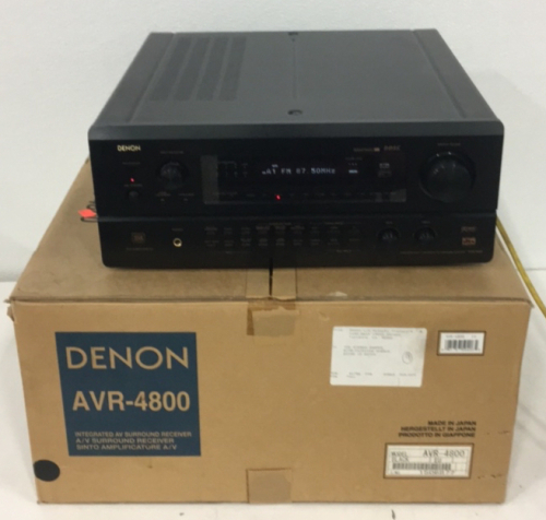 Denon Precision Audio Component AV Surround Receiver With Remote