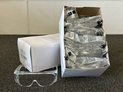 (2) Boxes of Bouton Safety Glasses