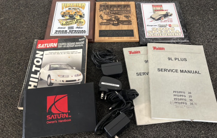 Manuals, Owner handbook, Firebird Raceway plates and more