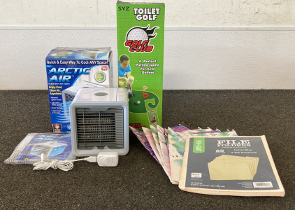 Artic Air, Toilet Golf, File Folders