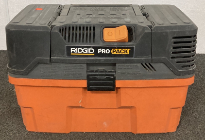 Rigid ProPack Shop Vacuum