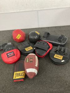 Speed Bags, Gloves , Pads & Football