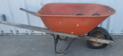 Metal Wheelbarrow