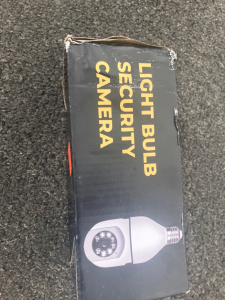 Light Bulb Camera